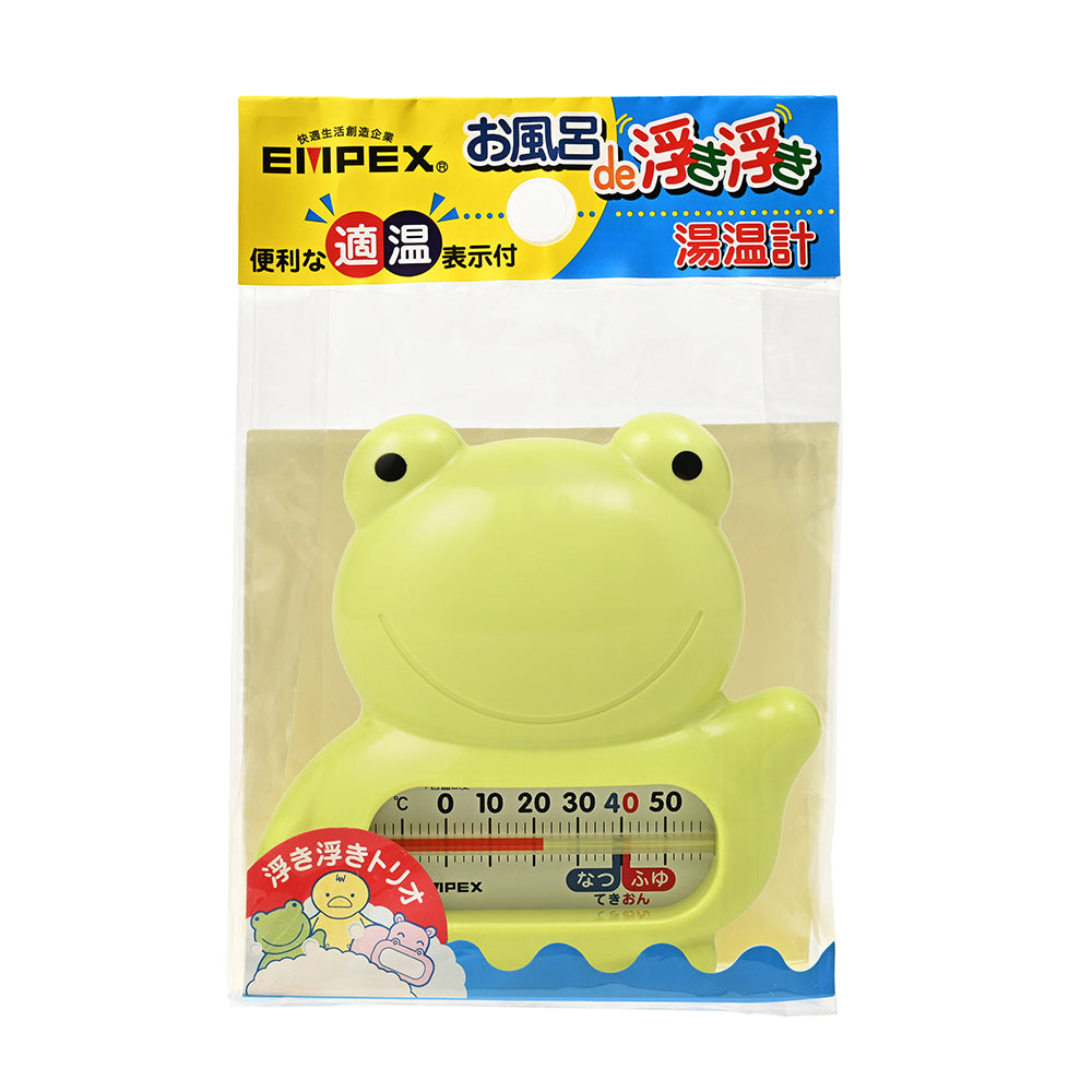 うきうきトリオ カエル<浮型湯温計> TG-5146