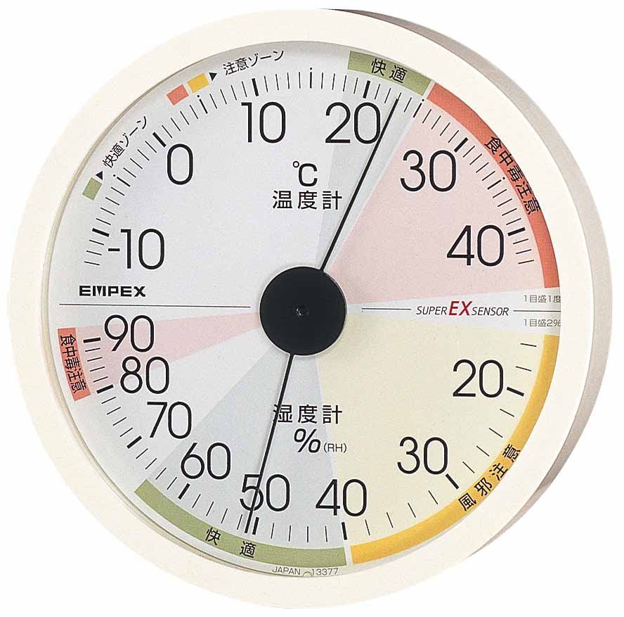 高精度UD温・湿度計 EX-2821 – EMPEX / エンペックス気象計