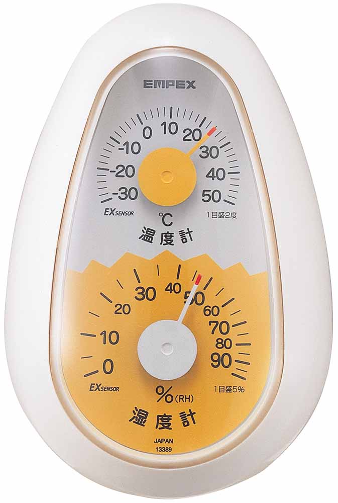 起き上がりこぼし温度・湿度計 TM-2321 – EMPEX / エンペックス気象計