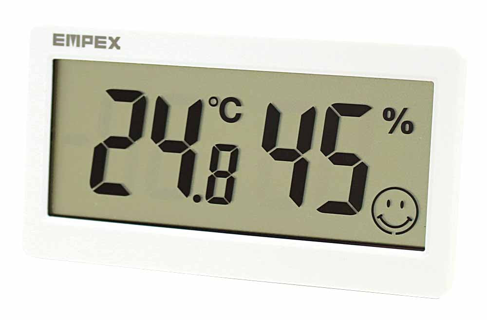 おうちルーム温湿度計スリム TD-8511 / TD-8512 – EMPEX